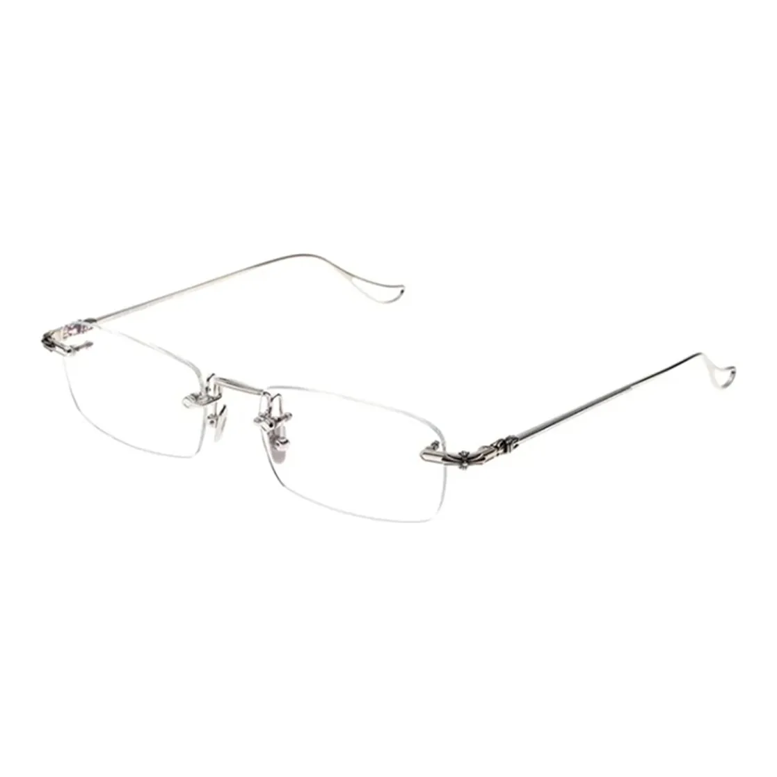 Chrome Hearts Functional Glasses Unisex Silver
