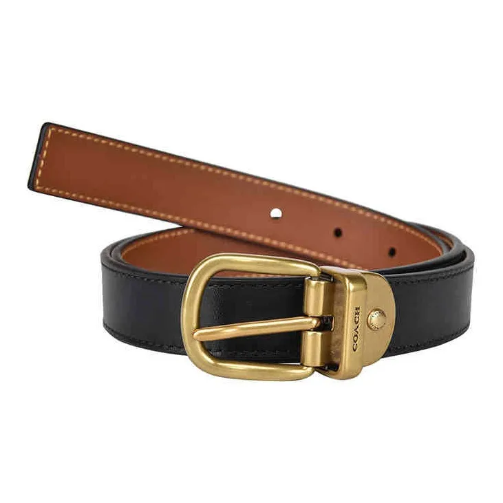 COACH Leather Belts Women's