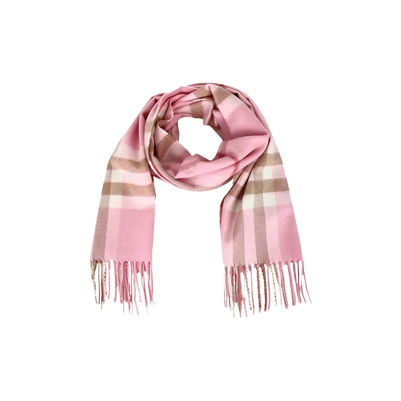 Burberry Knit Scarves Women's Pink