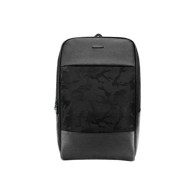 SUBURBIA ПУ (полиуретан) Рюкзак Стандартный Мужской Камуфляж Черный
