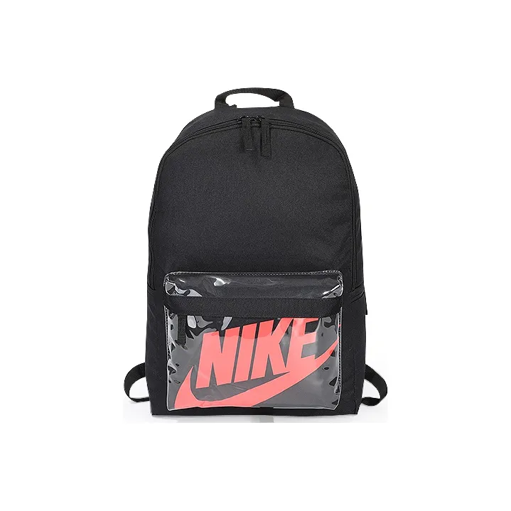 Nike ПВХ Рюкзак Стандартный Унисекс Черный Красный