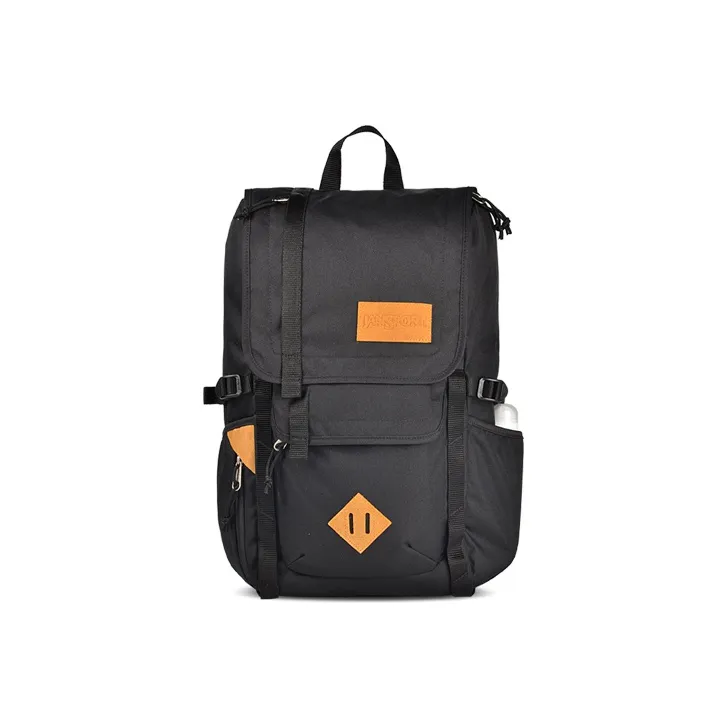 JanSport Polyester Backpack Sports Bag Hiking Bag Regular Unisex Black