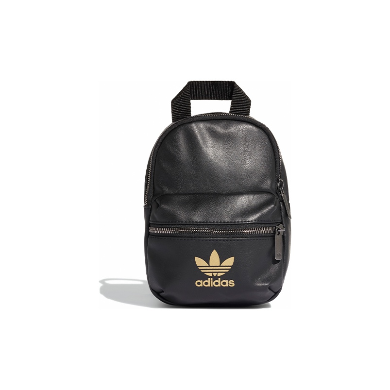 black and rose gold adidas backpack