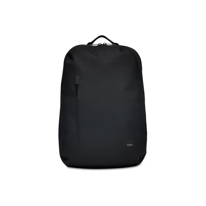 KNOMO Double-Layer TPU Coated Polyester Fabric Backpack Regular Unisex Black