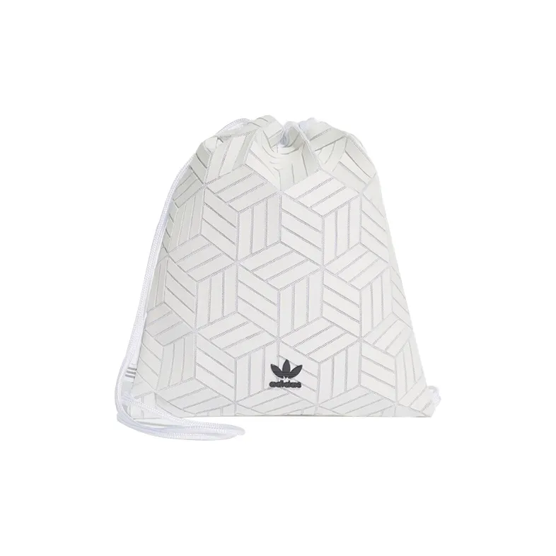 Adidas Originals Fabric Drawstring Bag Backpack Regular Unisex White