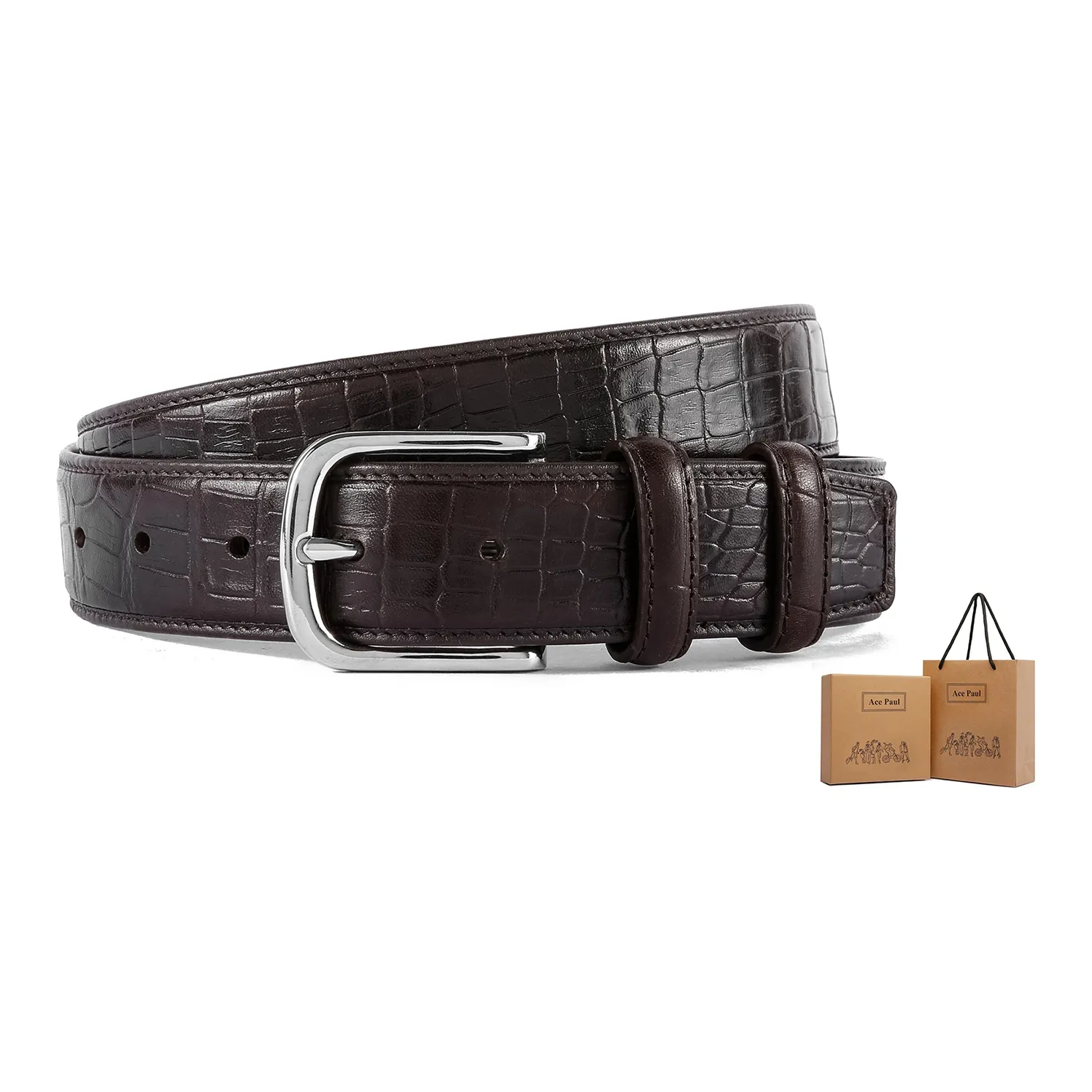 Ace Paul Ремни из коровьей кожи для мужчин