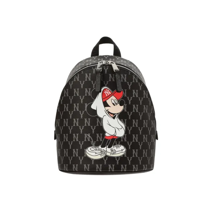 MLB Disney Collaboration Polyester Backpack Mini Women's Black