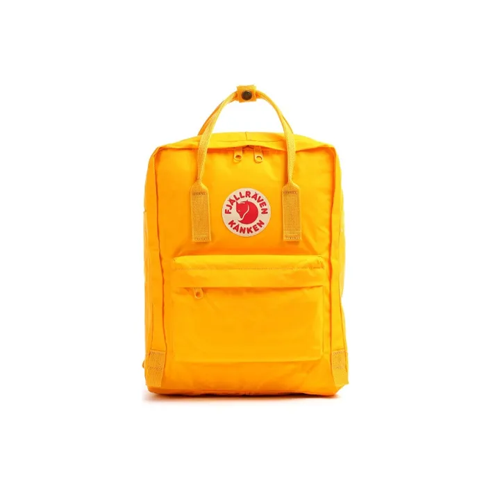 Fjallraven Kanken Vinylon Handbag Backpack Women's Bright Yellow