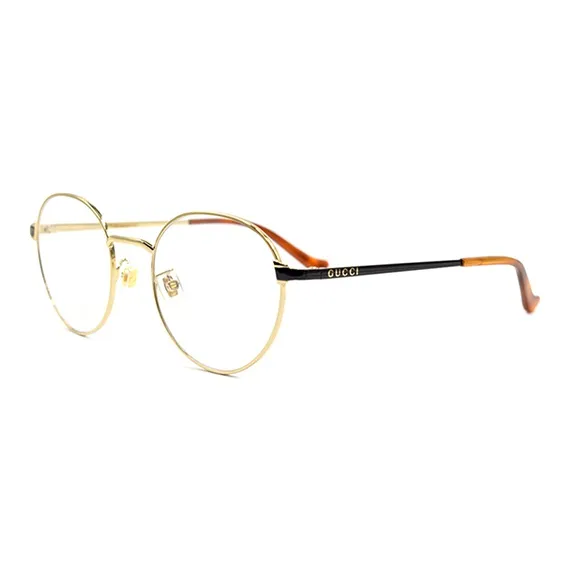 GUCCI Round Frame Metal Optical Frames