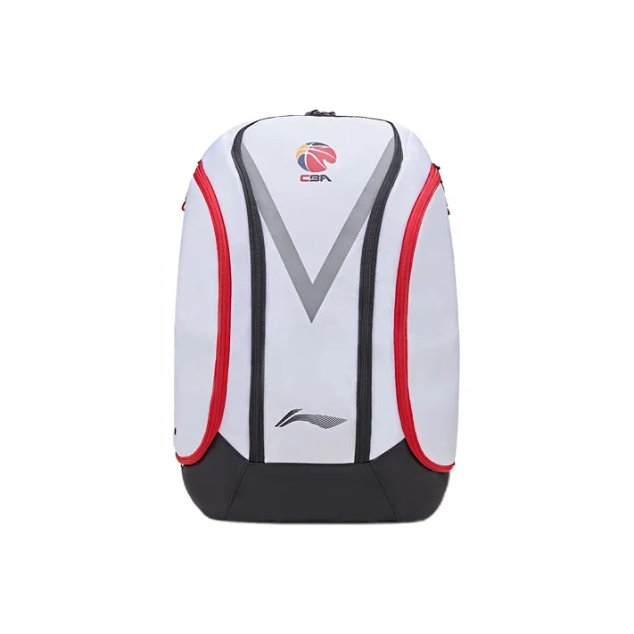 Подкладочная ткань Баскетбольная сумка Рюкзак Стандартный Унисекс Белый