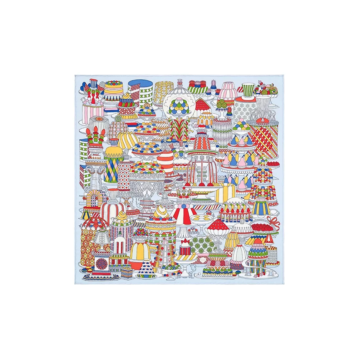 HERMES Шелковые шарфы для женщин многоцветные