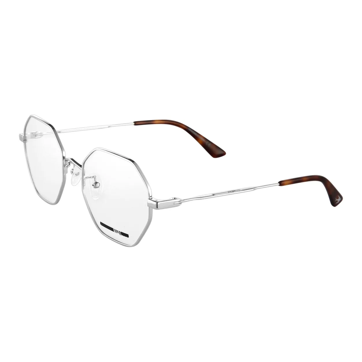 McQ Alexander McQueen Eyeglass Frames Women's Silver