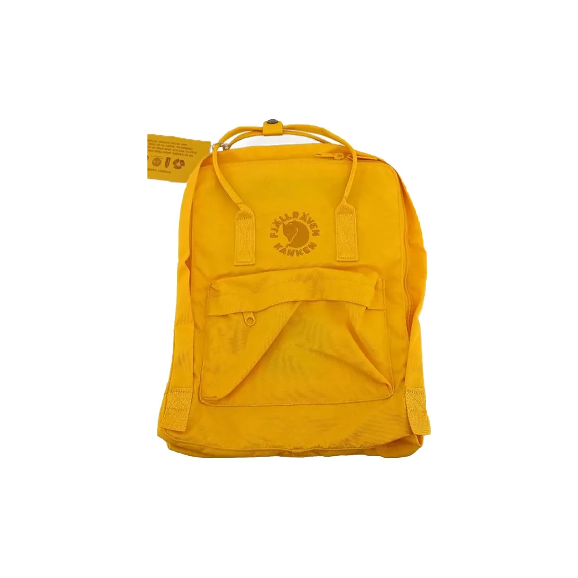 Fjallraven Polyethylene Backpack Regular Unisex Sunflower Yellow
