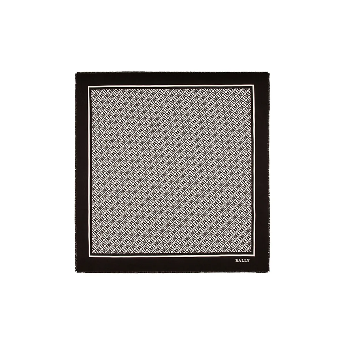 BALLY Silk Scarves Women's Black