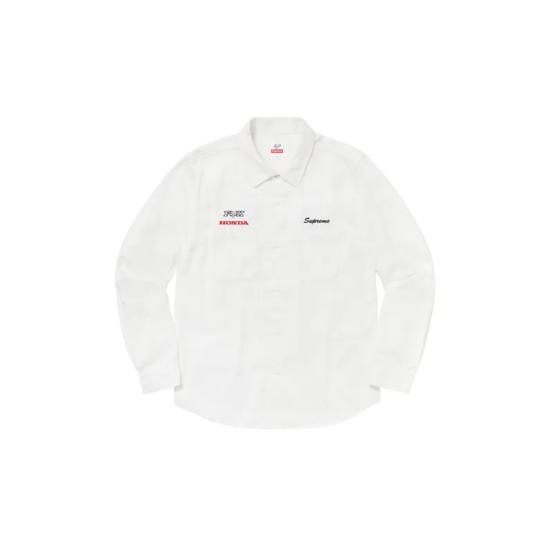 Supreme Honda Fox Racing Work Shirt