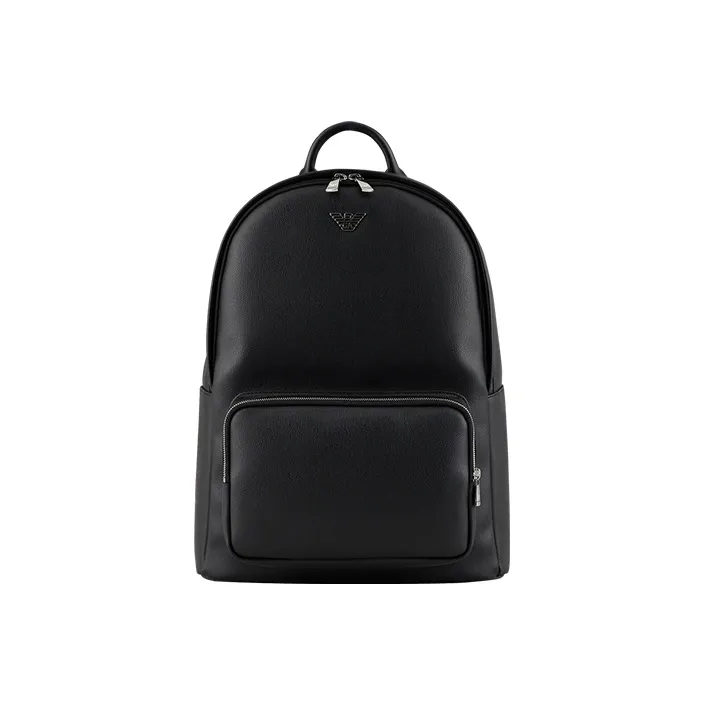 EMPORIO ARMANI Polyester Backpack Regular Men's Black