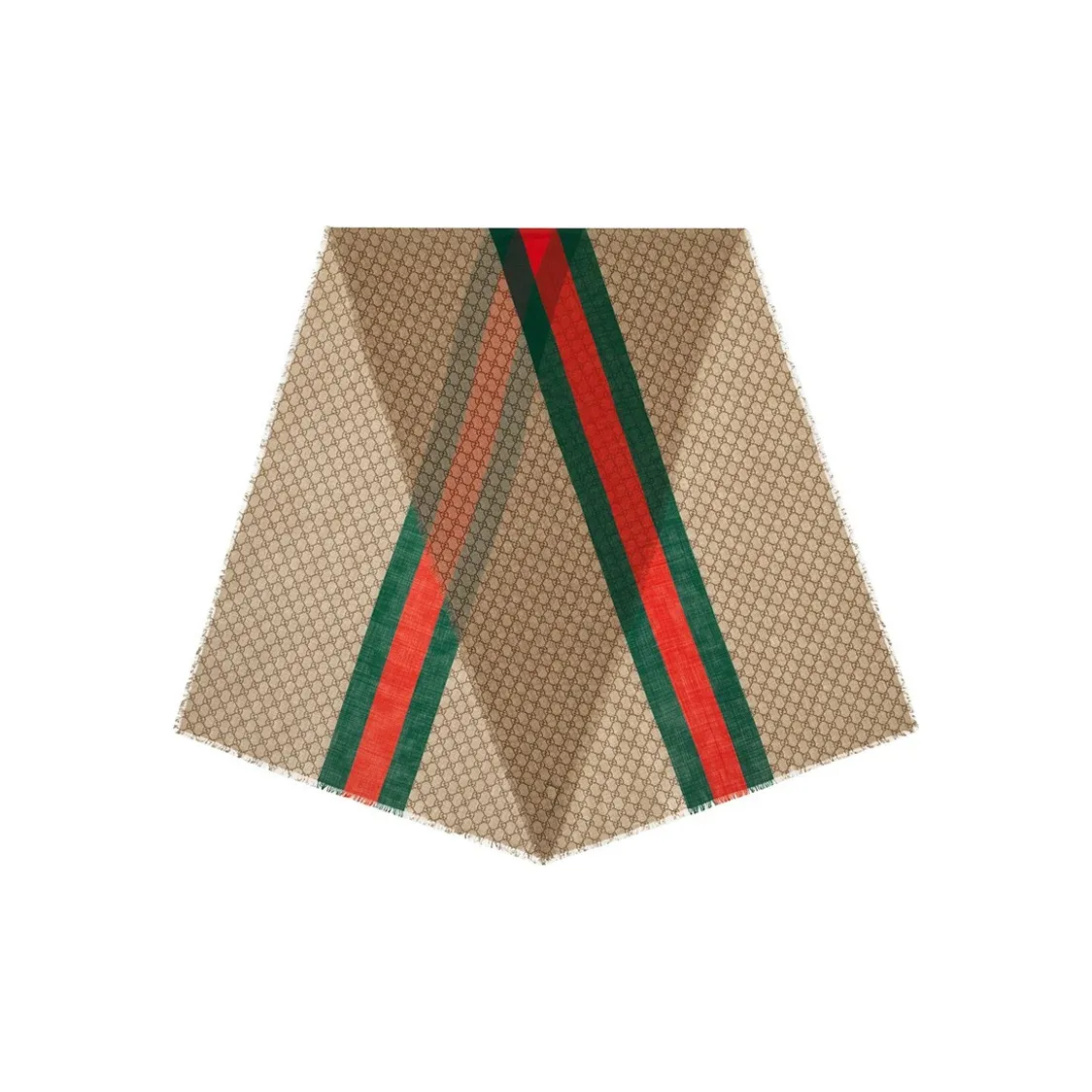 GUCCI Шерпа Шарфы Бежевые Мужские