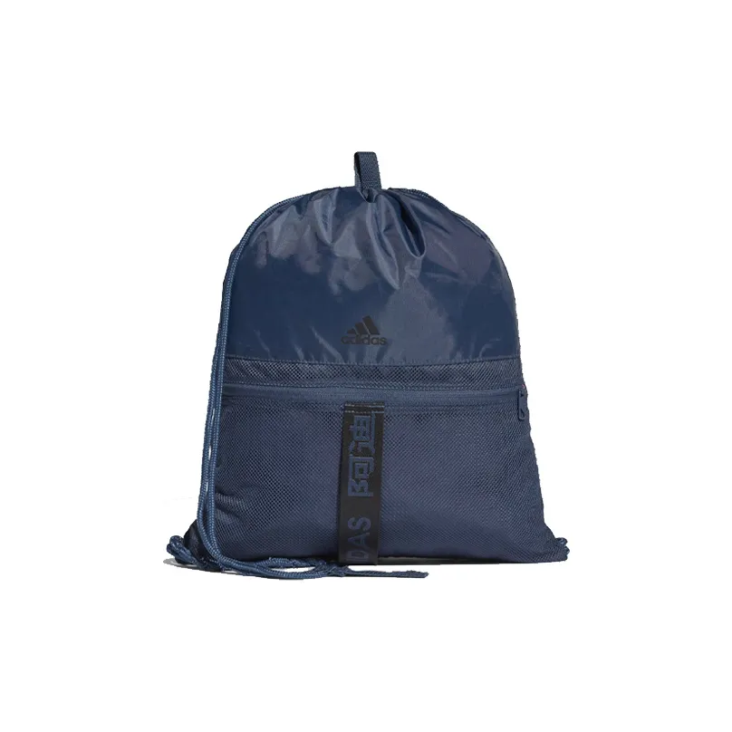 Adidas Polyester Drawstring Bag Backpack Regular Unisex Navy Blue