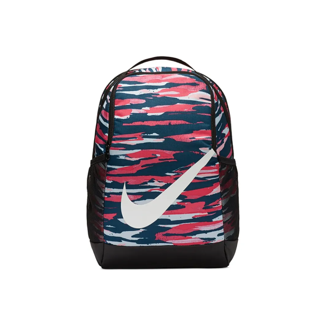 Nike Полиэстер Рюкзак Стандартный Унисекс Черный Красный