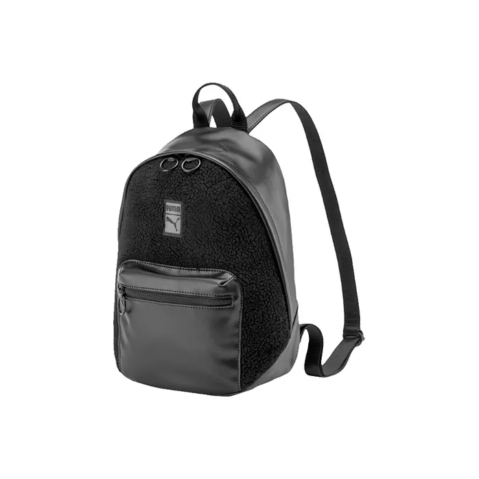 PUMA Искусственная кожа с текстилем рюкзак маленький женский черный