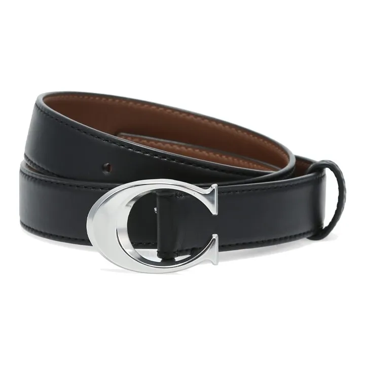 COACH Кожа Ремень Женский Ширина 2,5 см