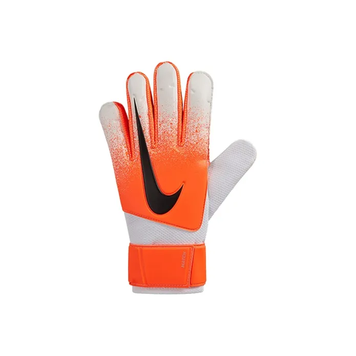 Nike Полиэстер Латекс Полиамид Винилацетат Спортивные перчатки Унисекс Оранжевый Серый