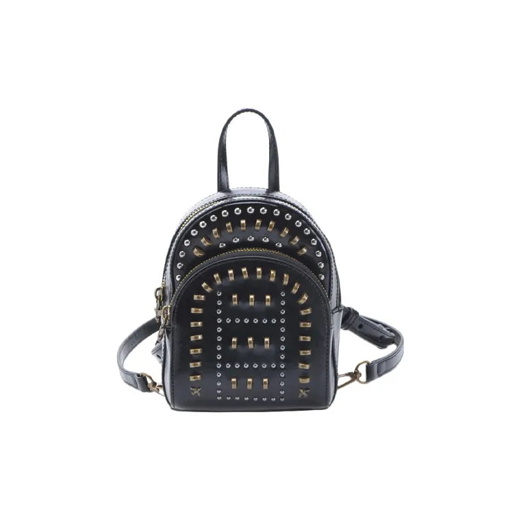 PINKO Кожа Рюкзак Стандартный Женские Черный