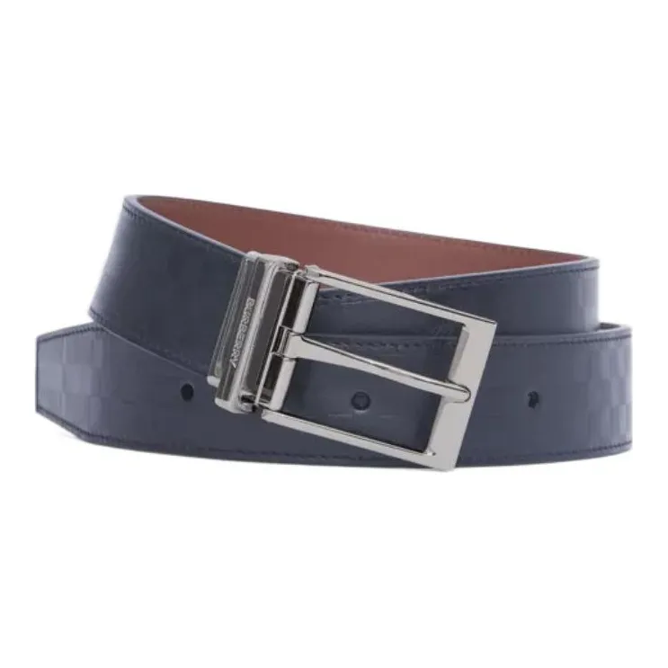 Burberry Ремни из коровьей кожи, черный/коричневый, мужской