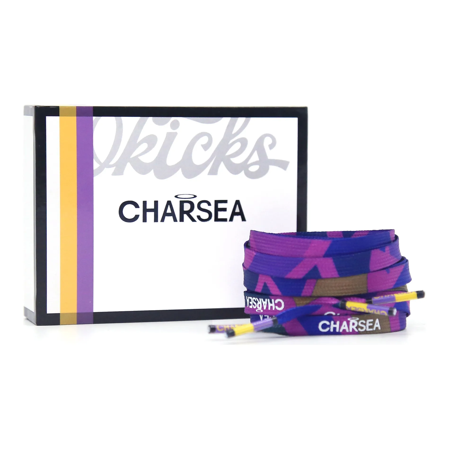 CHARSEA Полиэстер Шнурки для обуви Унисекс