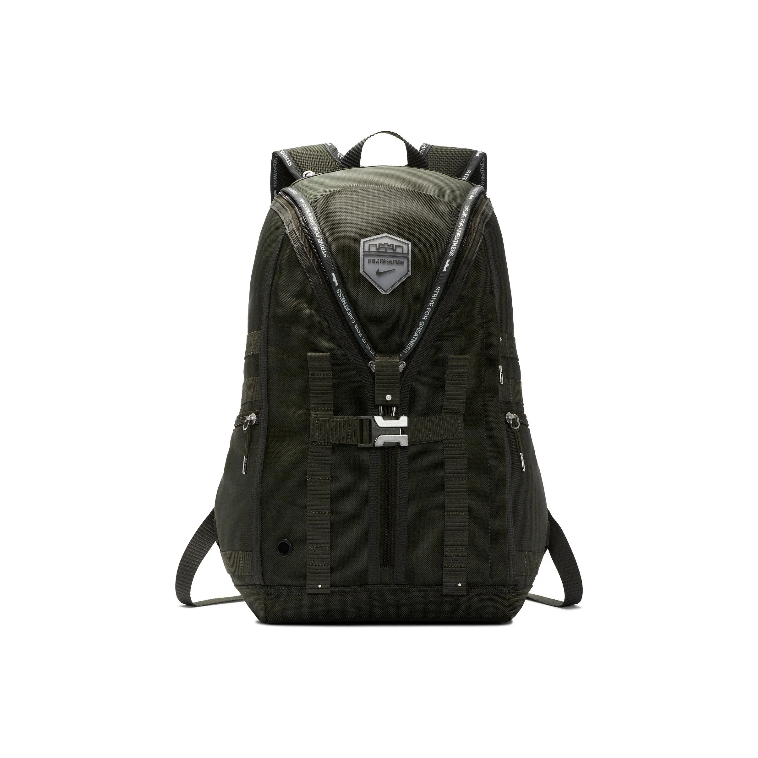 Nike Polyamide Backpack Regular Unisex Red Shirt Green