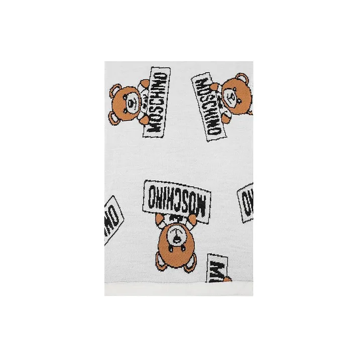 MOSCHINO Shawls Unisex White