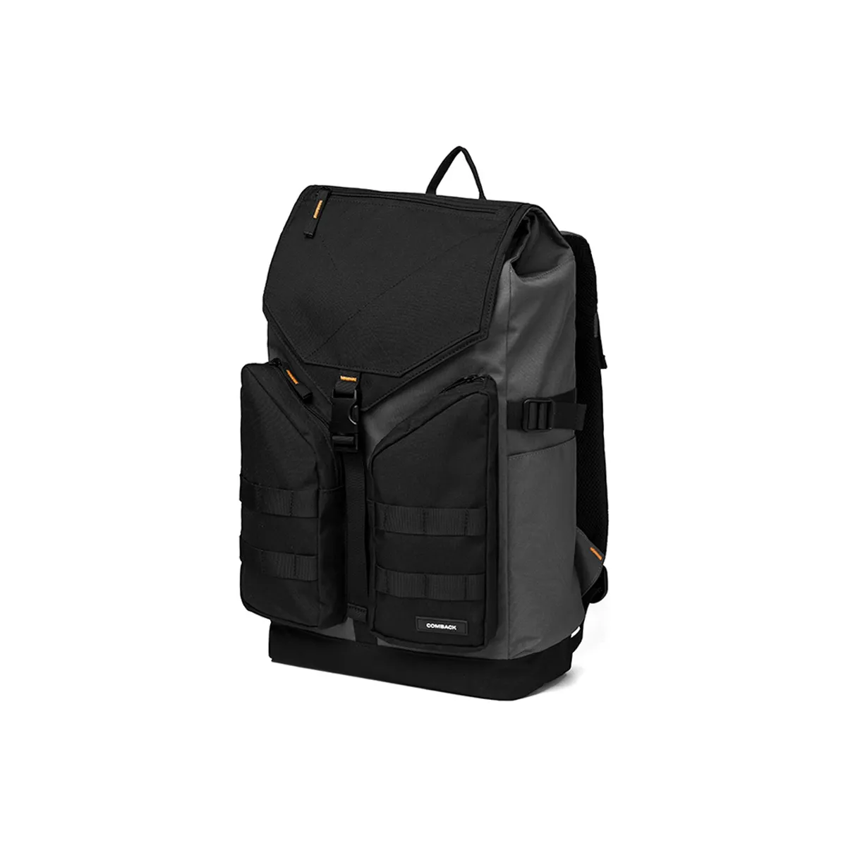 COMBACK Polyamide Laptop Bag Backpack Tubas Unisex Black/Gray