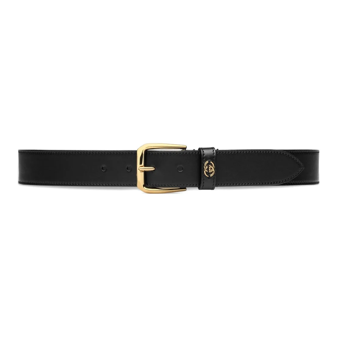 GUCCI G Logo Plaque Buckle Belt