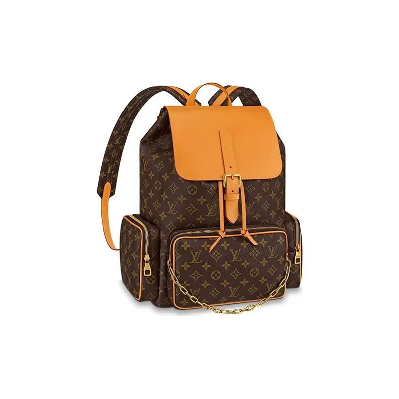 LOUIS VUITTON Trio Backpack Monogram Brown