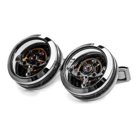 GIEVES CHARLES Металлические запонки для мужчин