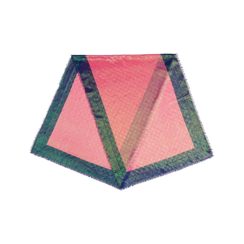 GUCCI Палантины Женские Фиолетовый Розовый