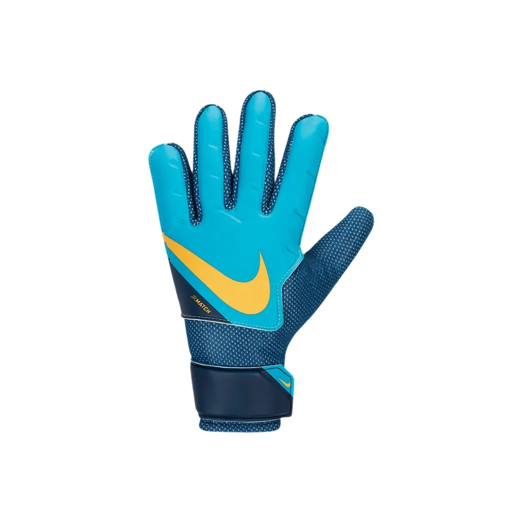 Nike Polyester, Latex, Resin, Nylon Sports Gloves Kids' Blue