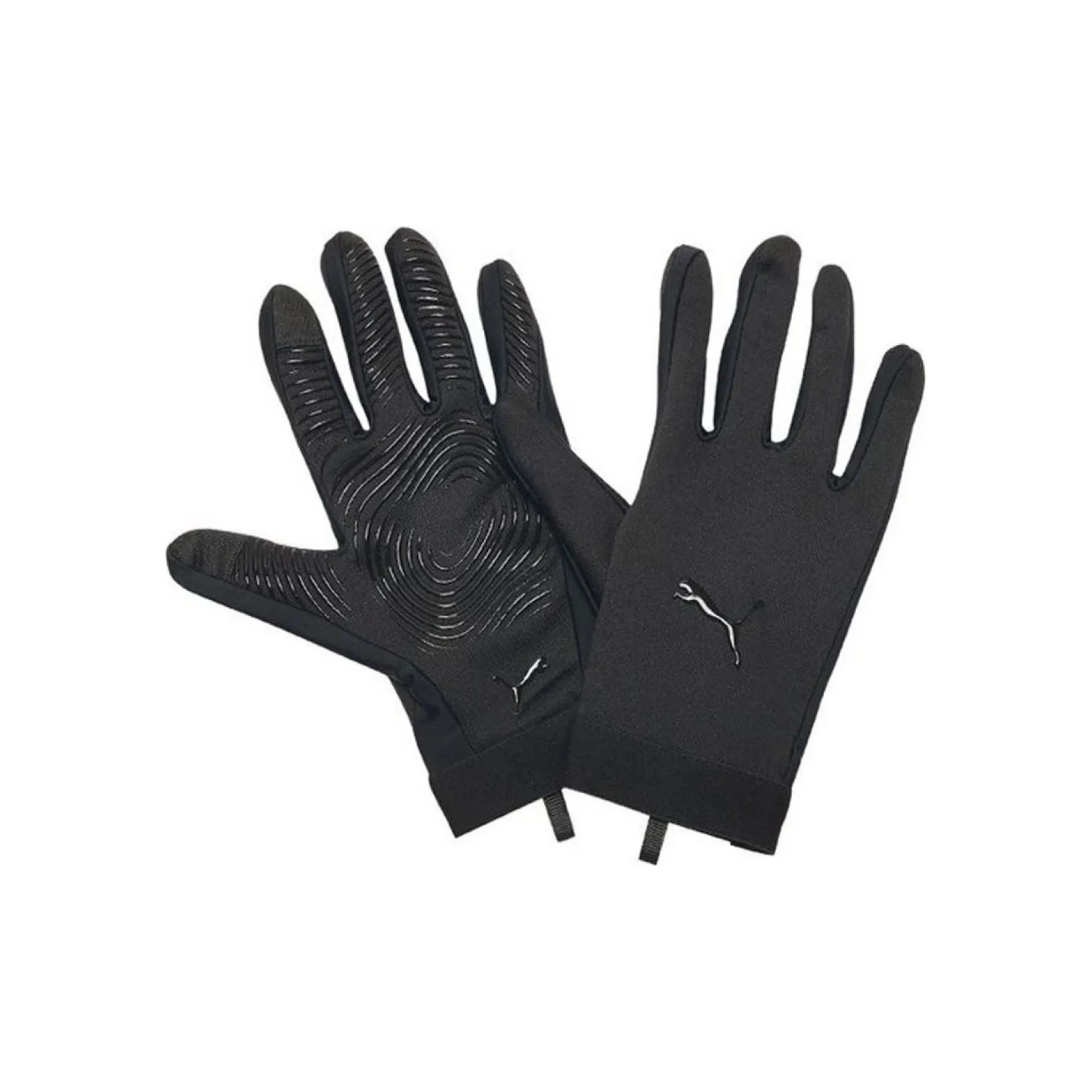 PUMA Полиэстер Спортивные Перчатки Черные Мужские
