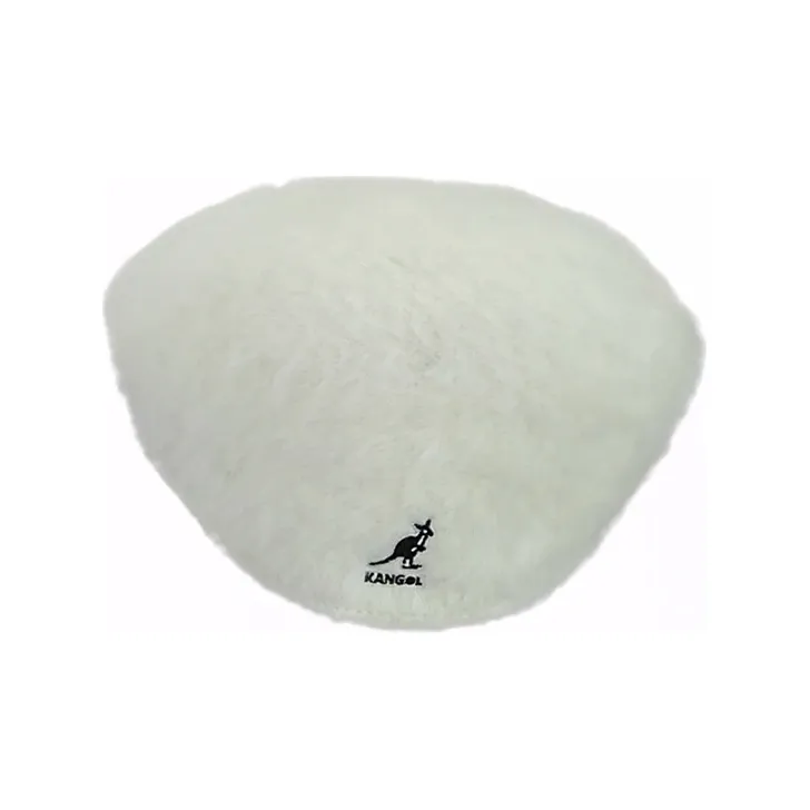 KANGOL Rabbit Fur Blend Berets Unisex White