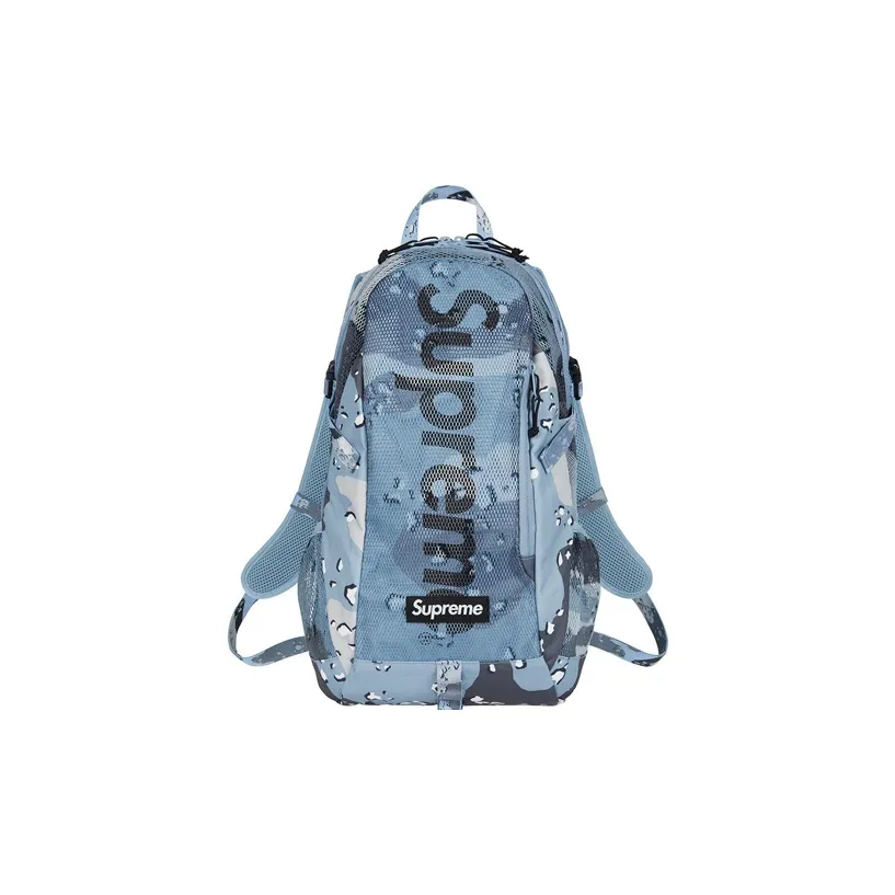 Supreme Spring/Summer 2020 Collection PVC Backpack Tubas Unisex Ice Blue & Blue White