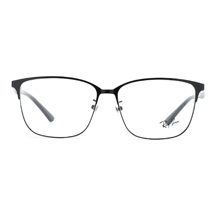 RayBan Alloy Square Eyeglass Frames Unisex