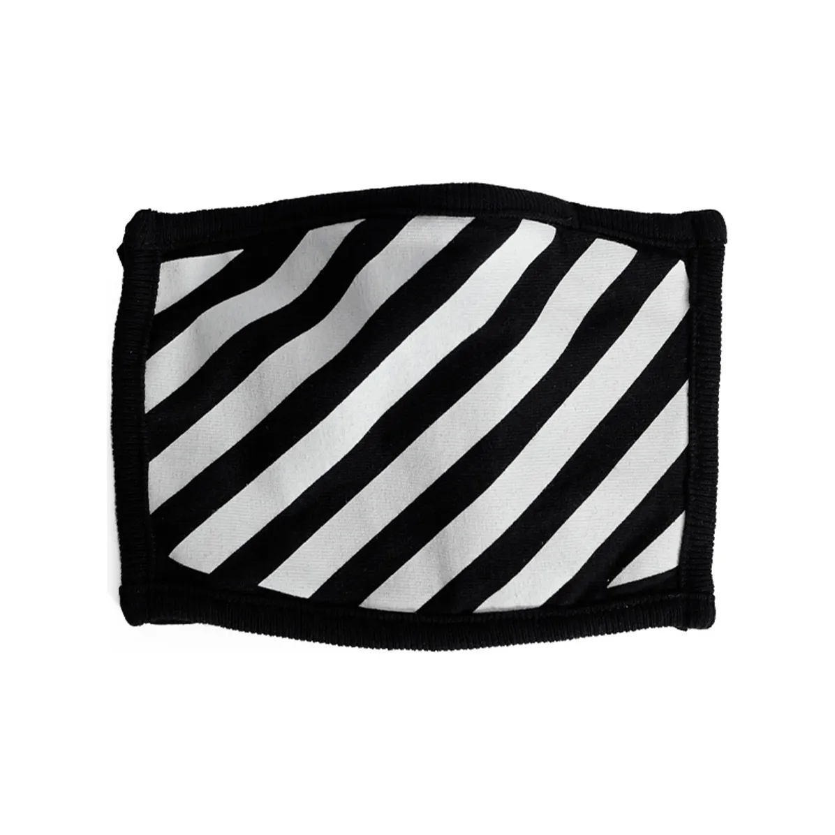 OFF WHITE Diagonal Stripe Face Mask