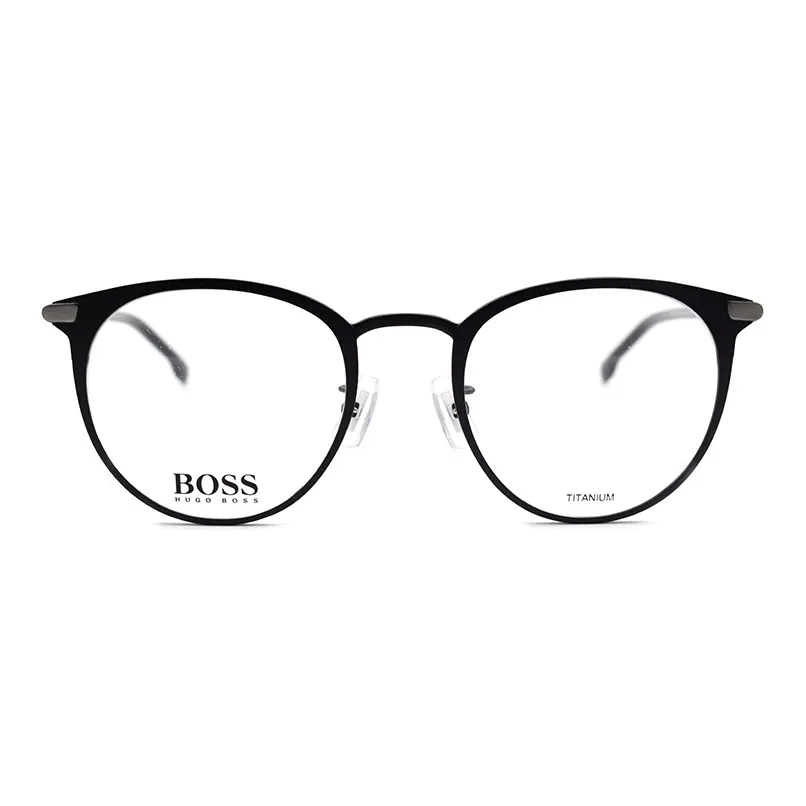 HUGO BOSS Eyeglass Frames Men's Matte Black