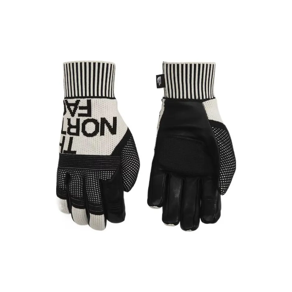 THE NORTH FACE Cotton Gloves Unisex Black/White