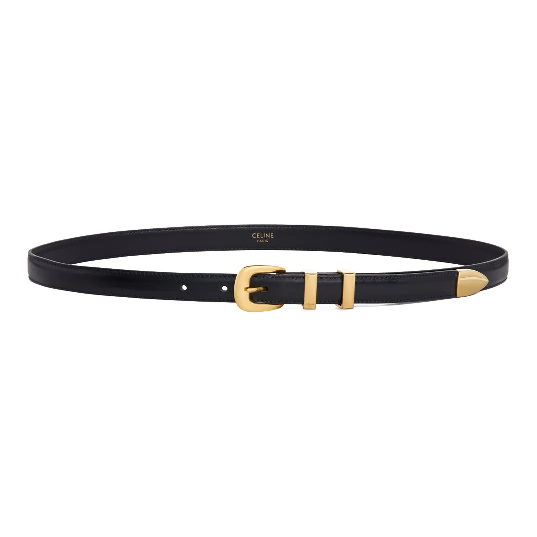 CELINE Western 14 Buckled Belt