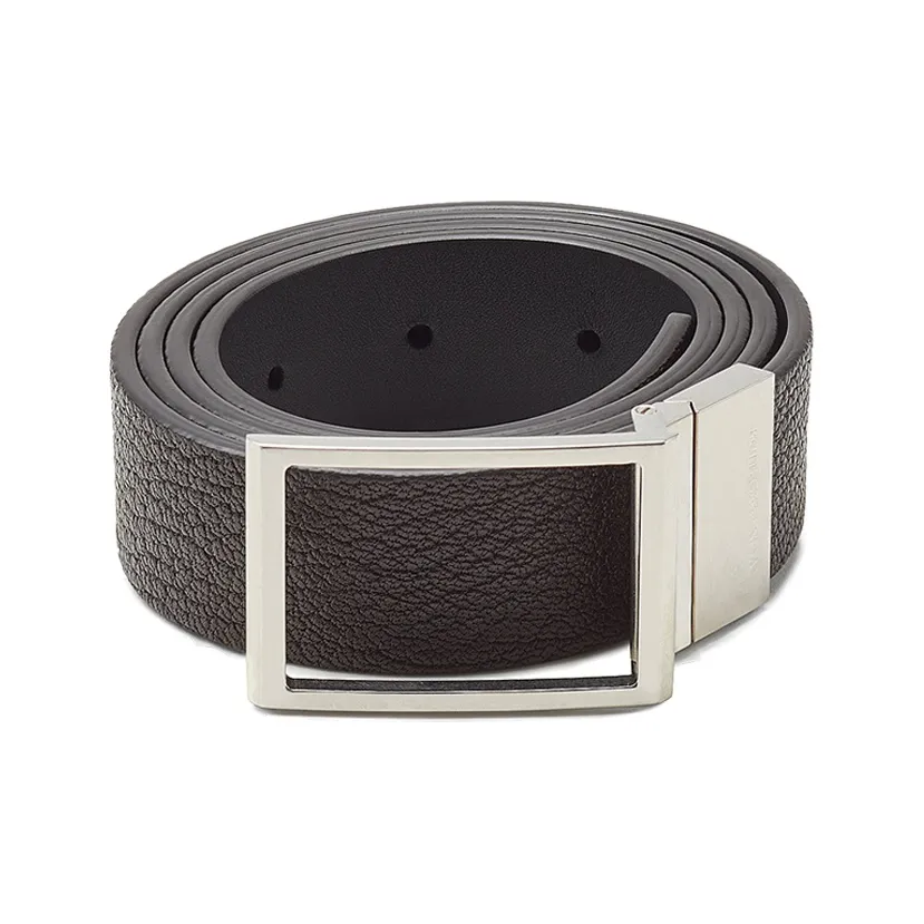 Bottega Veneta Ремень Кожаные ремни Мужской Темный шоколад Ширина 3 см