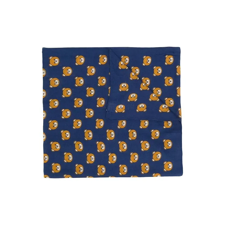 MOSCHINO Модальные шелковые шарфы унисекс