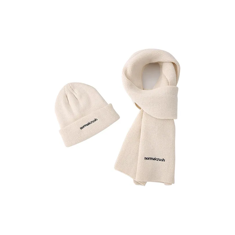 FREE RABBITⅡ Плюшевый шарф из пряжа Комплект Унисекс