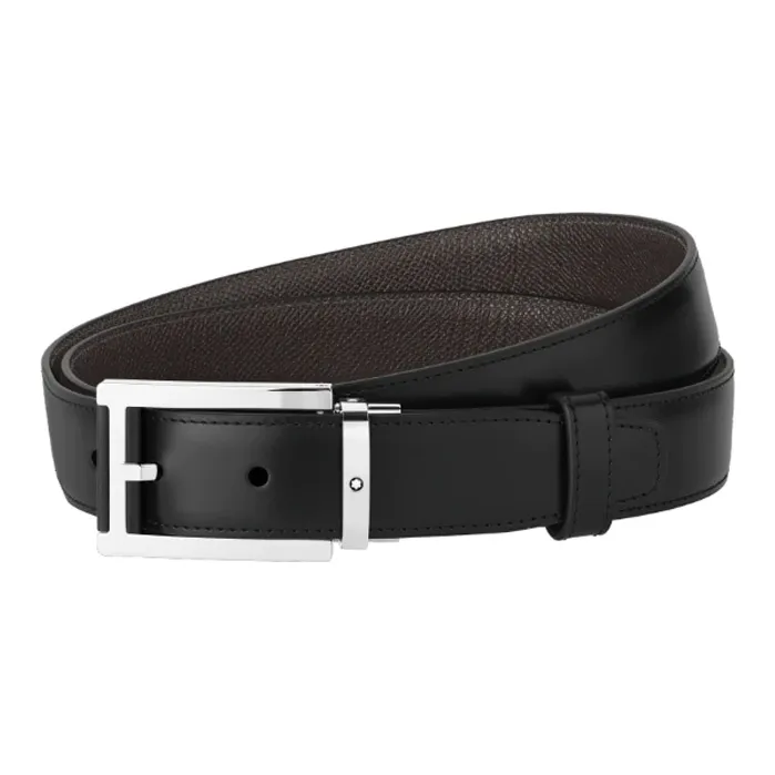 MONTBLANC Кожаные ремни Мужской Черный 3 см