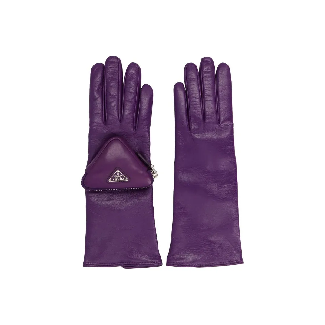 PRADA 100% овчина Перчатки Унисекс